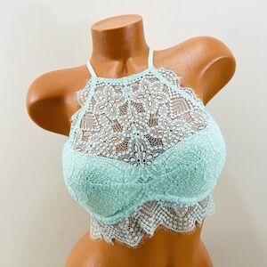 VS PINK Push Up Bralette Lace Bra Small